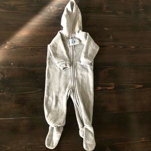 🐳 ORGANIC COTTON FOOTED SLEEPER